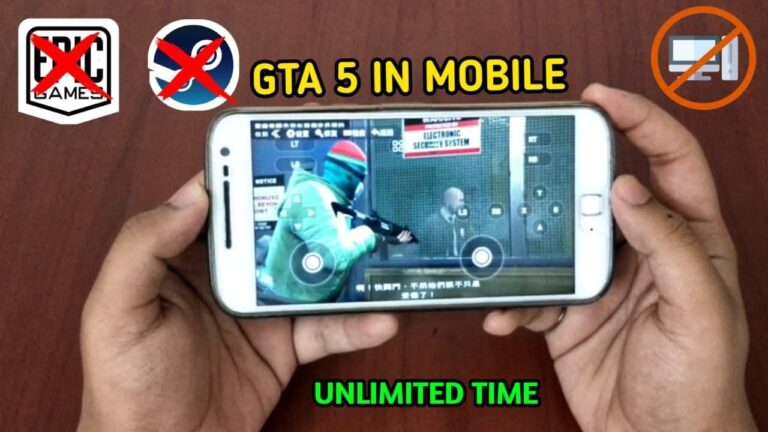 Play GTA 5 in Android Mobile (New Method) Best Way to play GTA 5 in