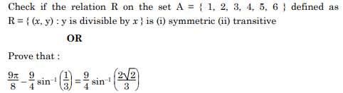 ncert solution class 12th math Question 21