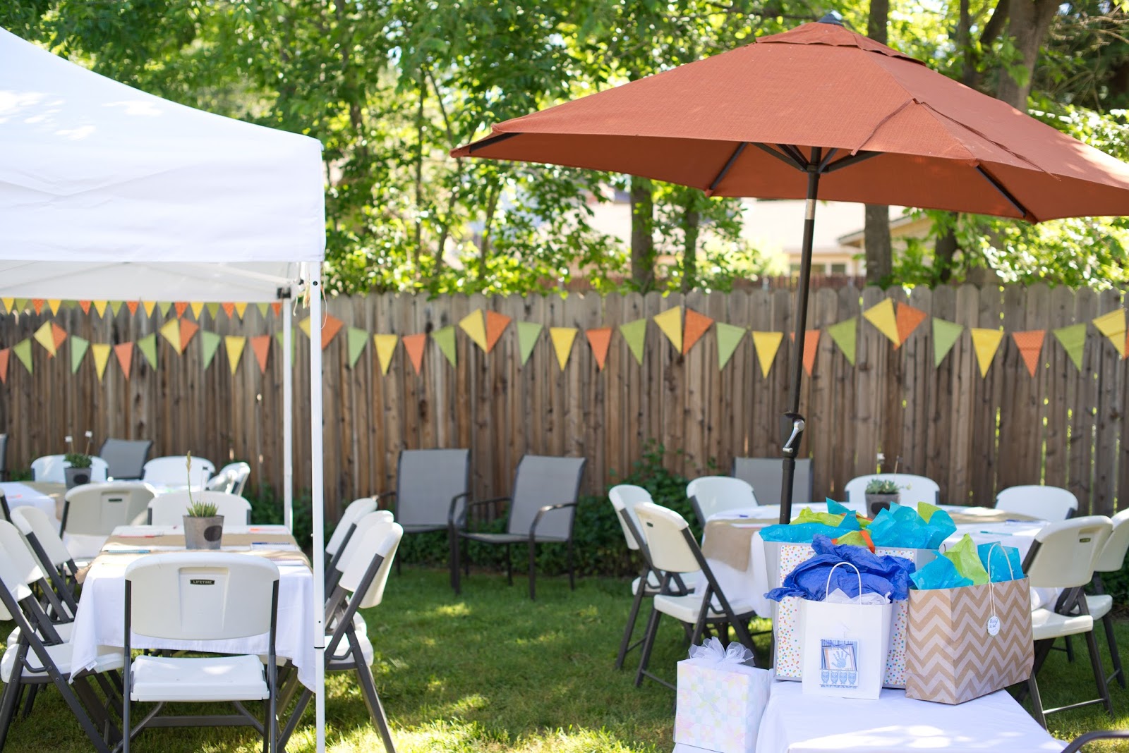 Domestic Fashionista My Rustic Backyard Baby Shower