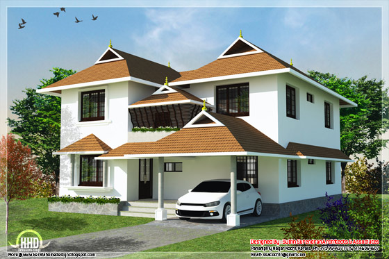 Traditional Kerala home design