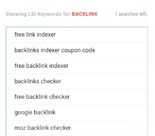backlink LSI
