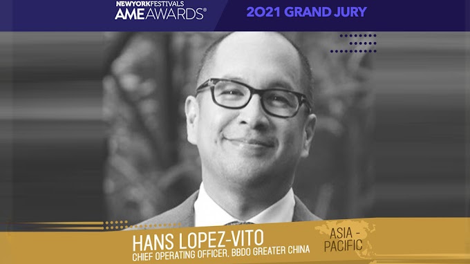 Bacolodnon named as Juror in prestigious US Awards for advertising & marketing