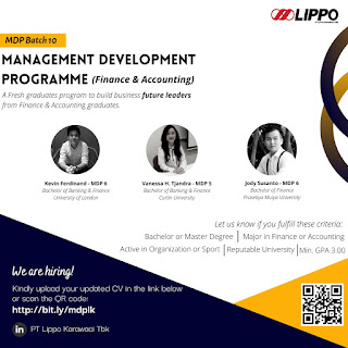 Lowongan Kerja PT. Lippo Karawaci Tbk Juni 2021