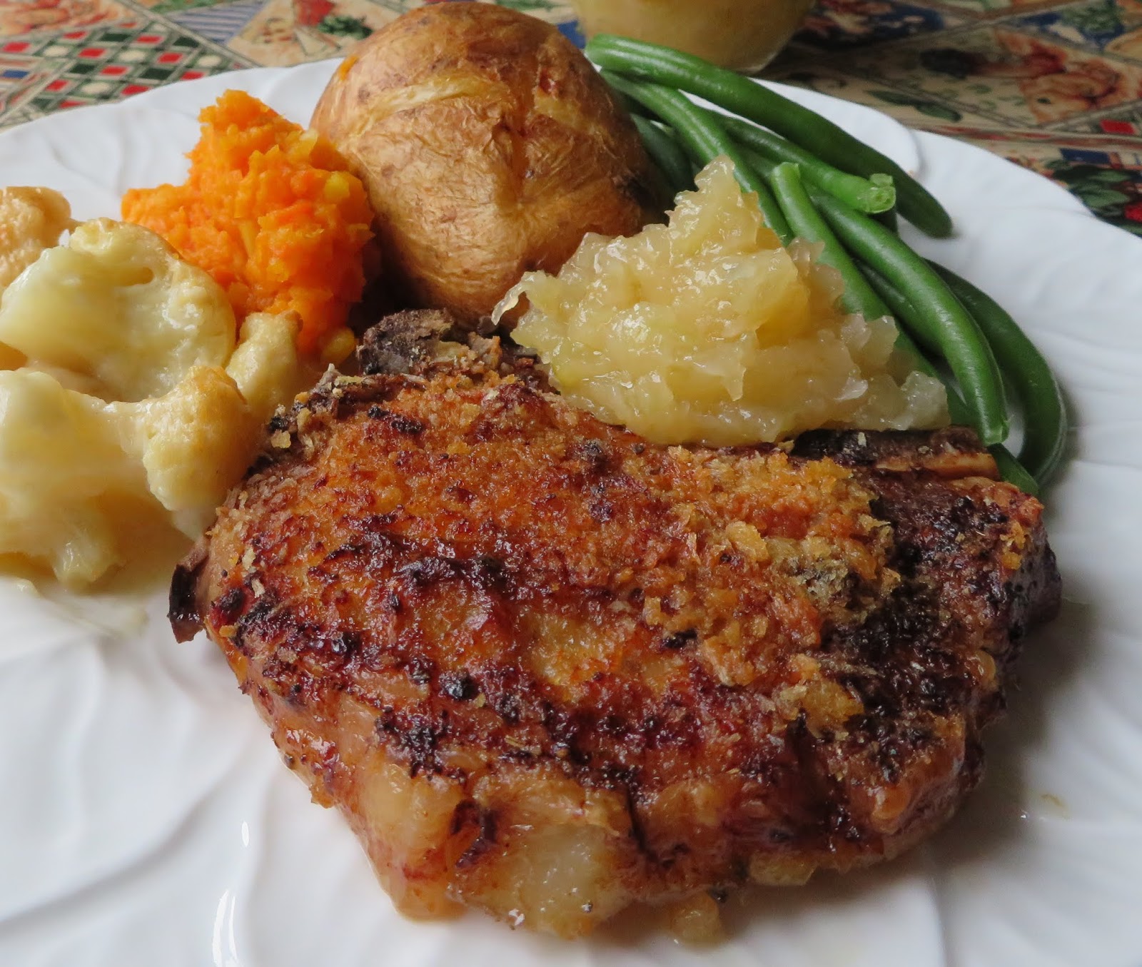The English Kitchen Pork Chops And Applesauce 