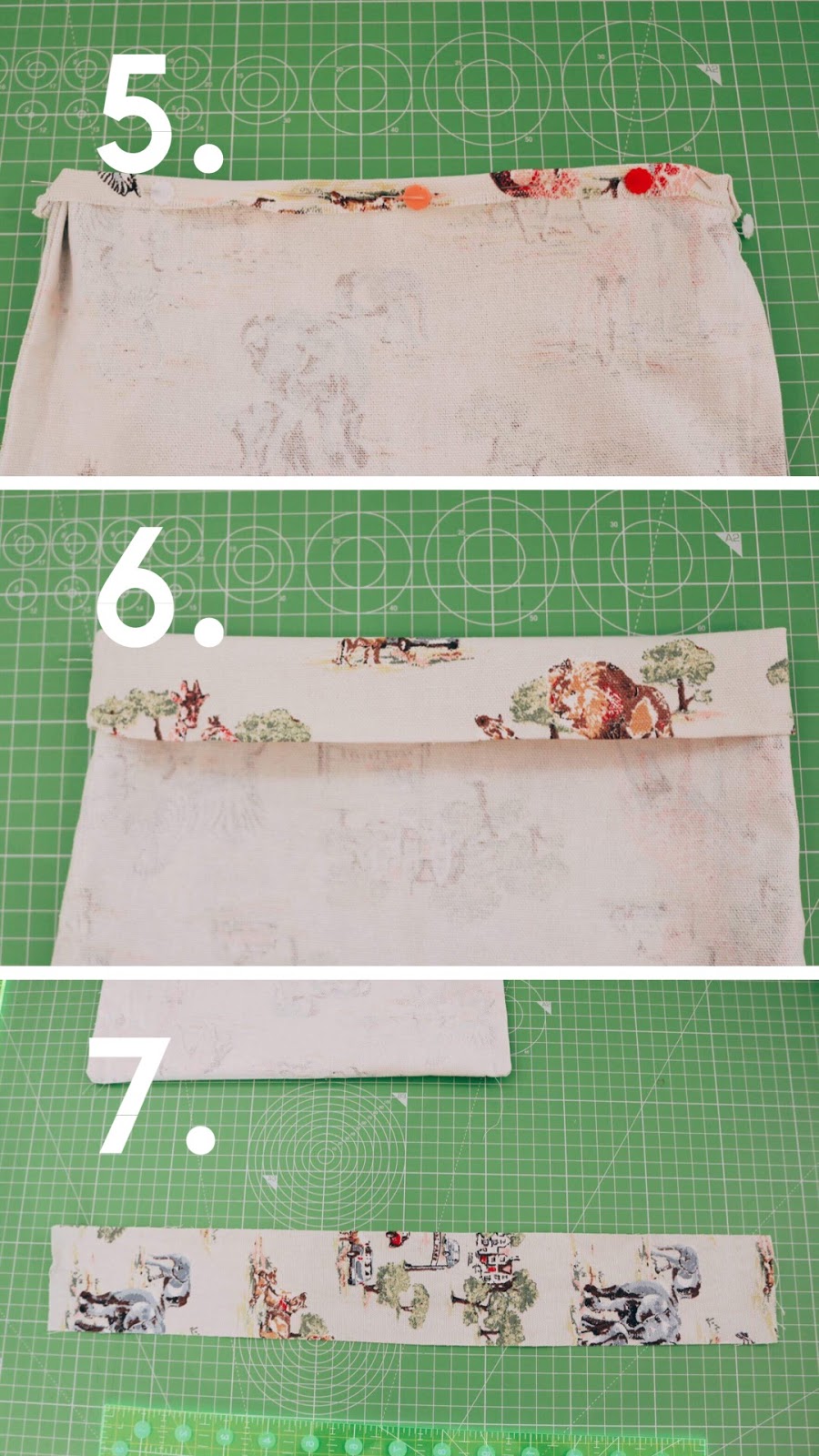 Hanging Storage Bags {Simple Sewing} Brick Dust & Glitter