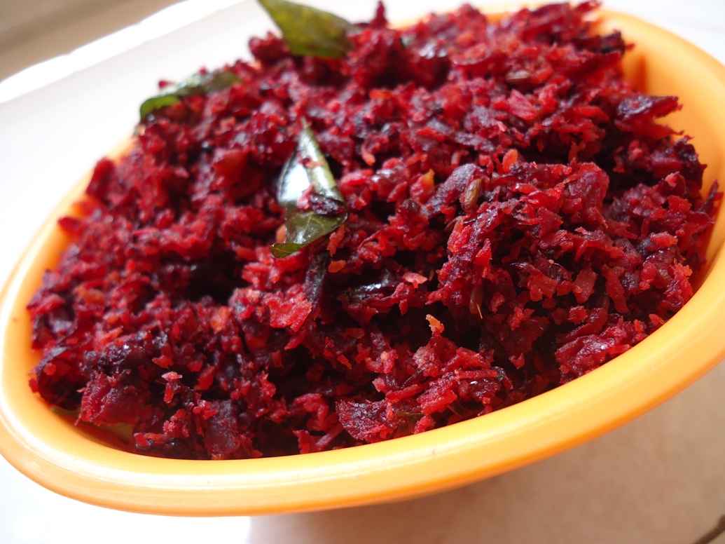 The Happy Homemaker Tasty Beetroot Thoran Beetroot Stir Fry