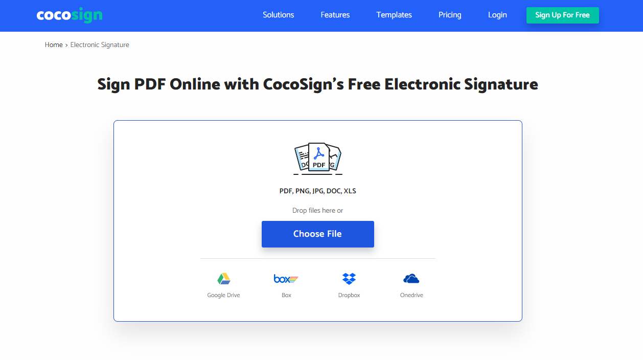 Electronic Signature App for Android & iPhone