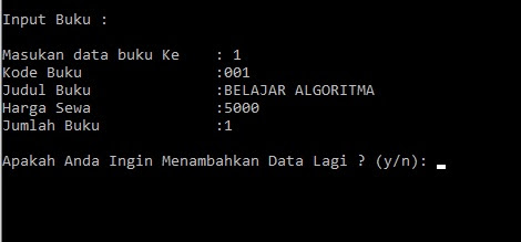 C++ Source Code Data Buku Perpustakaan Struck, Stack dan Array - BANGUN ...
