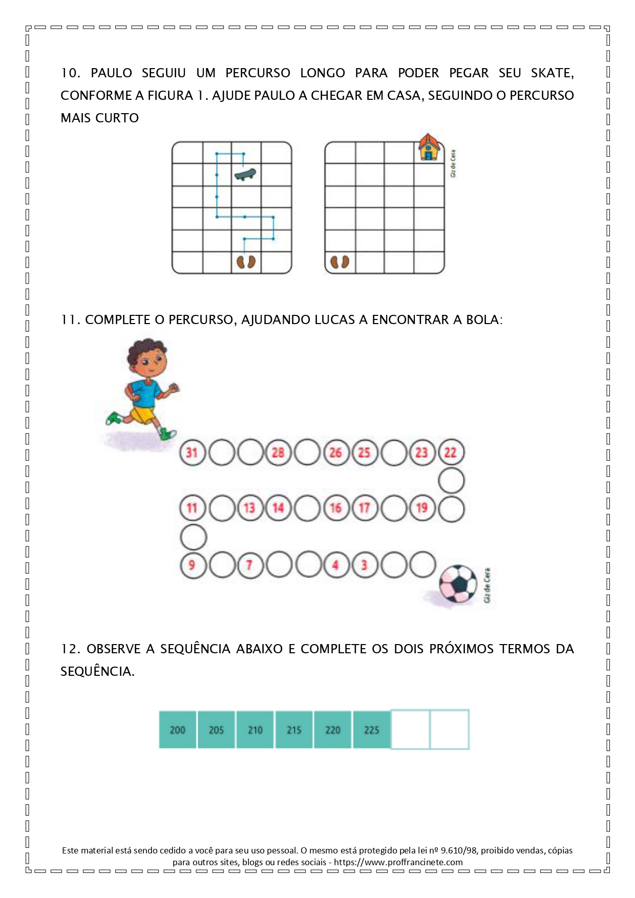 121 Atividades matemática 2º ano