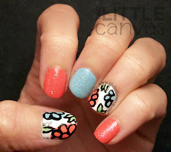 cutepolish doodle flowers nail thelittlecanvas canvas dang wish weather got let outdoor take designs flower