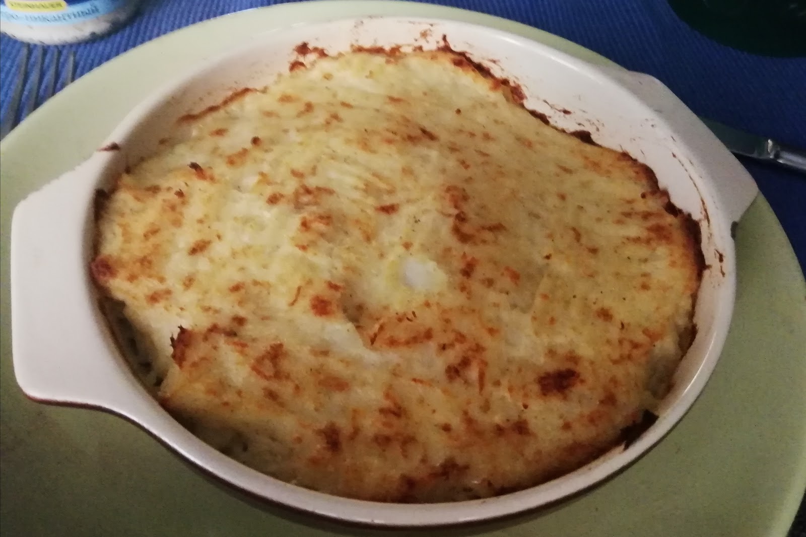 Brandade de Morue Cod / Potato Mash Gratin.