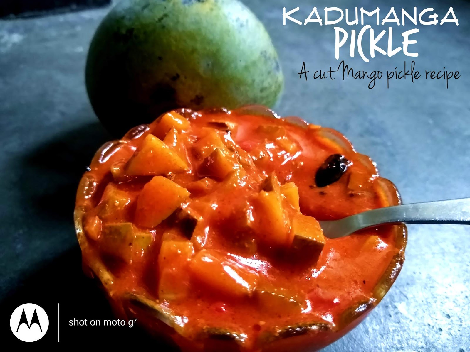 Kadumanga Achar Recipe Raw Mango pickle Kerala style