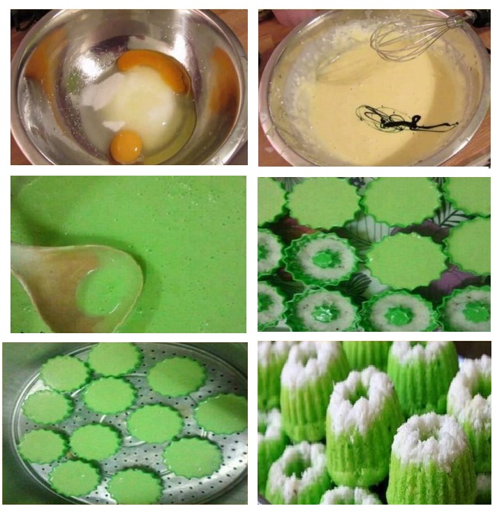 Resep dan Cara Membuat Kue Putu Ayu Rasa Pandan ~ Resep Masakan, Minuman, Kue, Jajanan, Camilan ...