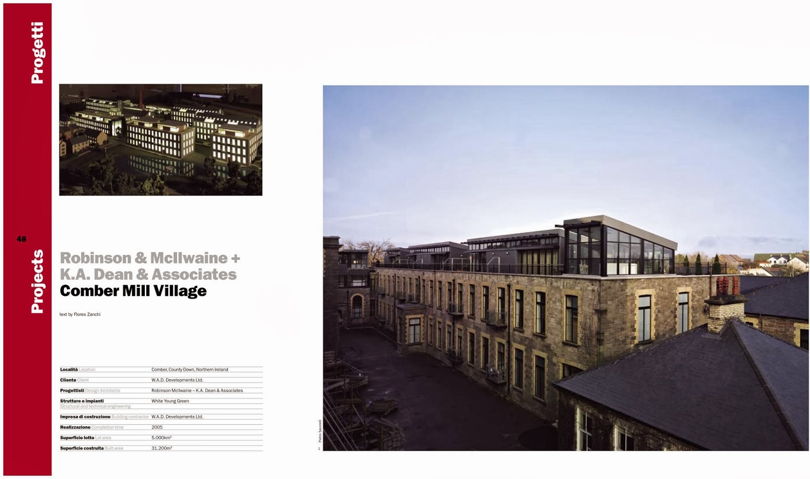 Architecture Library Comber Mill Village, Comber, County Down, Northern Ireland.