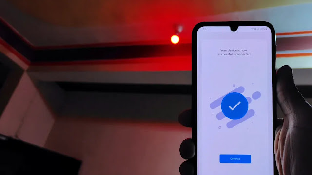 successfully connected smitch smartbulb with wifi smitch smartbulb 10w