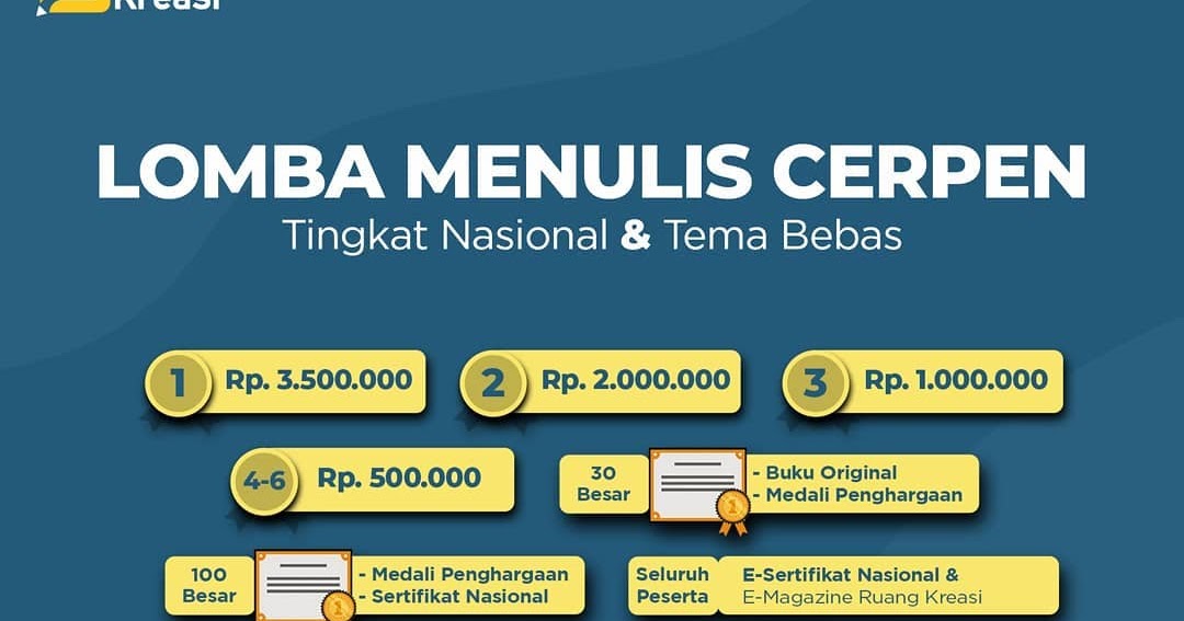 Lomba Menulis Cerpen Nasional 2020 Lomba Menulis Cerpen 2021 Lomba Menulis Cerpen Nasional 2020 Lomba Menulis Cerpen 2021