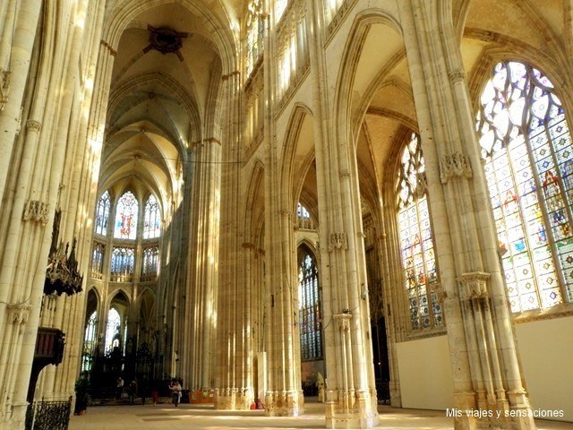 iglesia abacial de Saint-Ouen, Alta normandia, Francia