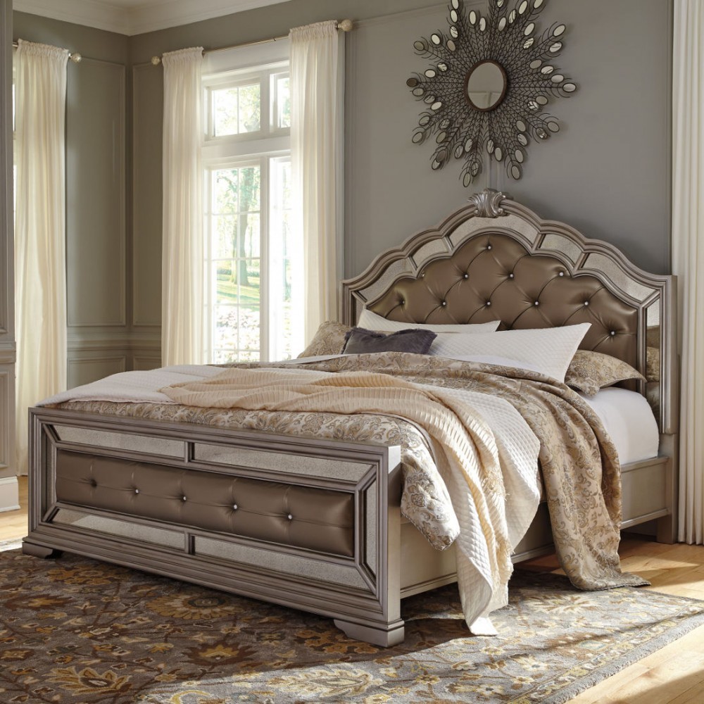 Ashley Furniture King Bed 1 