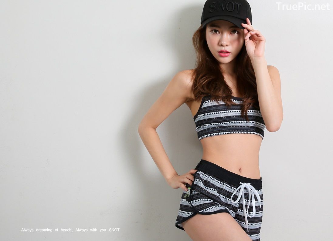 An Seo Rin - Short Shorts Fitness set - Korean model and fashion - Picture 19