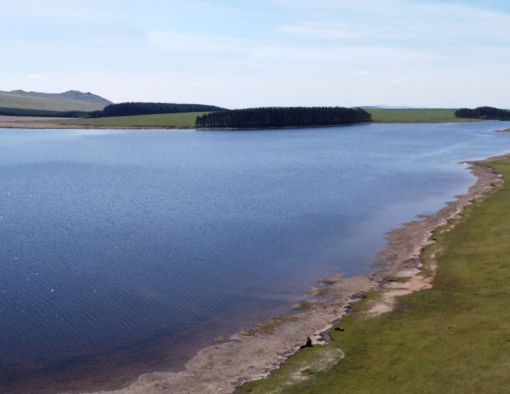 Crowdy Reservoir on Bodmin moor