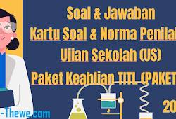 Soal Jawaban Ujian Sekolah Paket Keahlian Titl Tahun 2021 Paket A Sinau Thewe Com