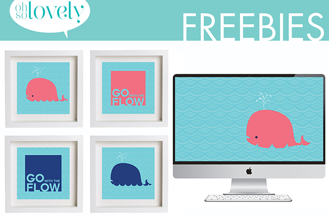 FREEBIES // GO WITH THE FLOW, Oh So Lovely Blog