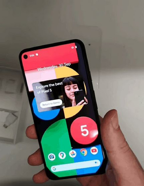 Pixel 5 Design and Color matches for the nuance of 2020