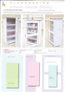 MIS RINCONES EN MINIATURA: Muebles de cocina shabby