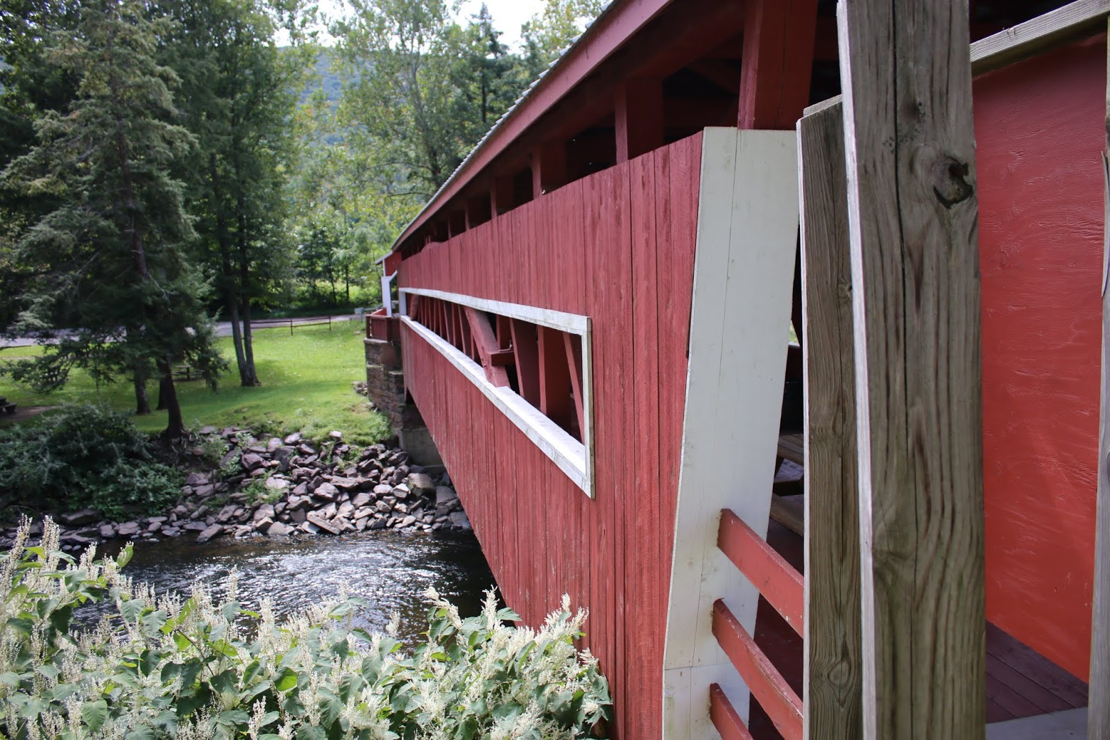 East and West Paden Twin Covered Bridges Columbia County Interesting