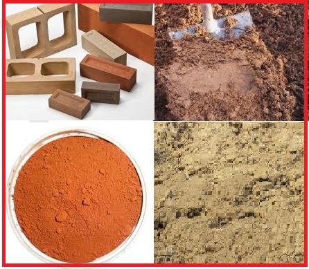 INGREDIENTS OF BRICKS CLAY AND ITS FUNCTION