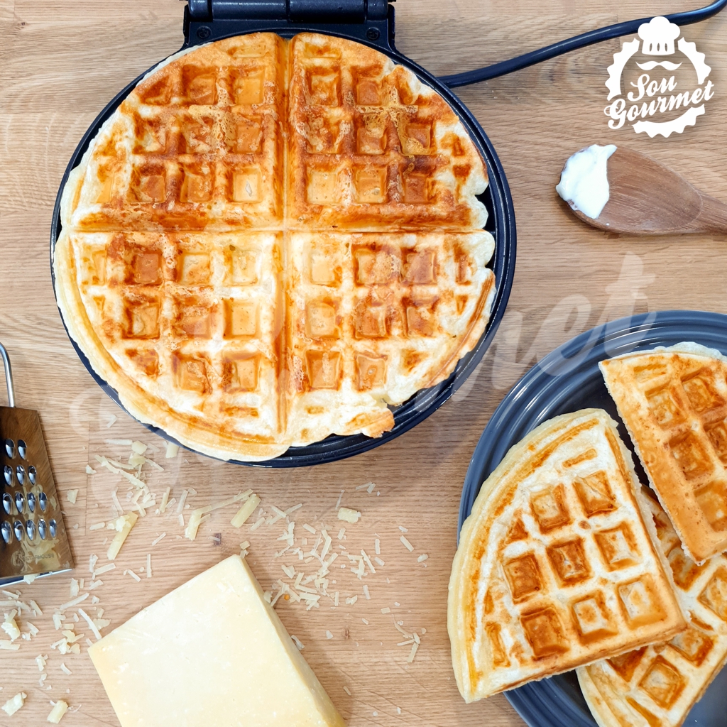 Waffle de Pão de Queijo