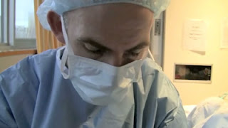 Dr. Colin McCartney in scrubs