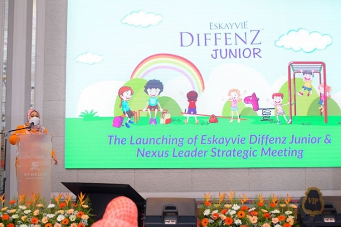 Eskayvie Lancar Diffenz Junior Tingkatkan Sistem Imun dan Bantu Tumbesaran Kanak-kanak