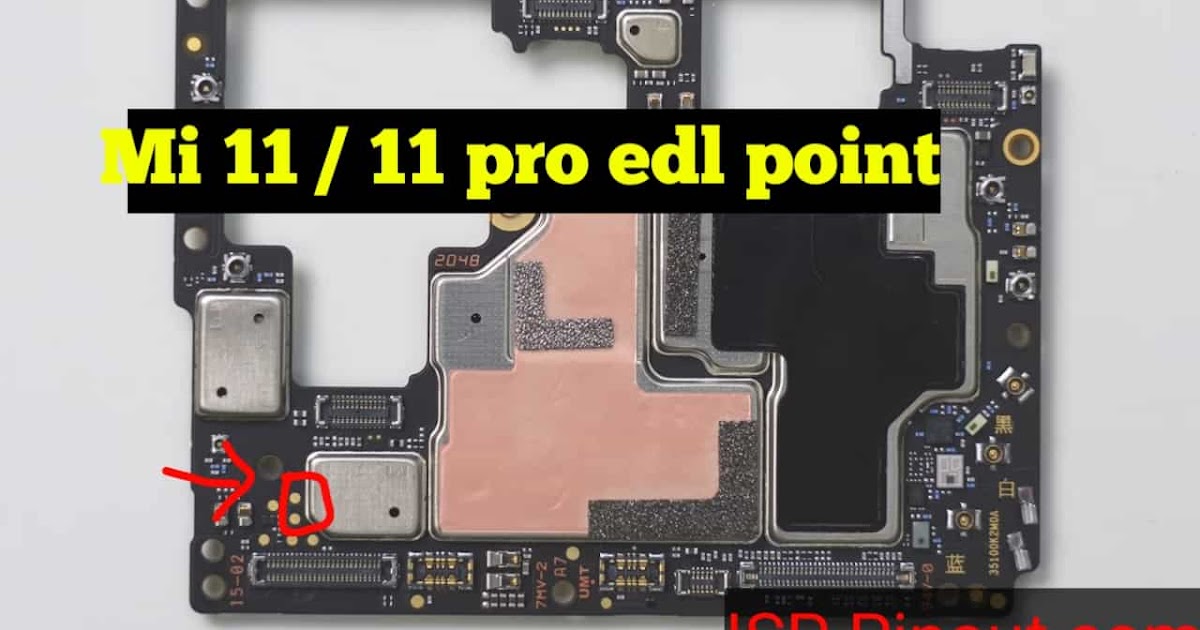 mi 11 /11 pro edl Mode test point