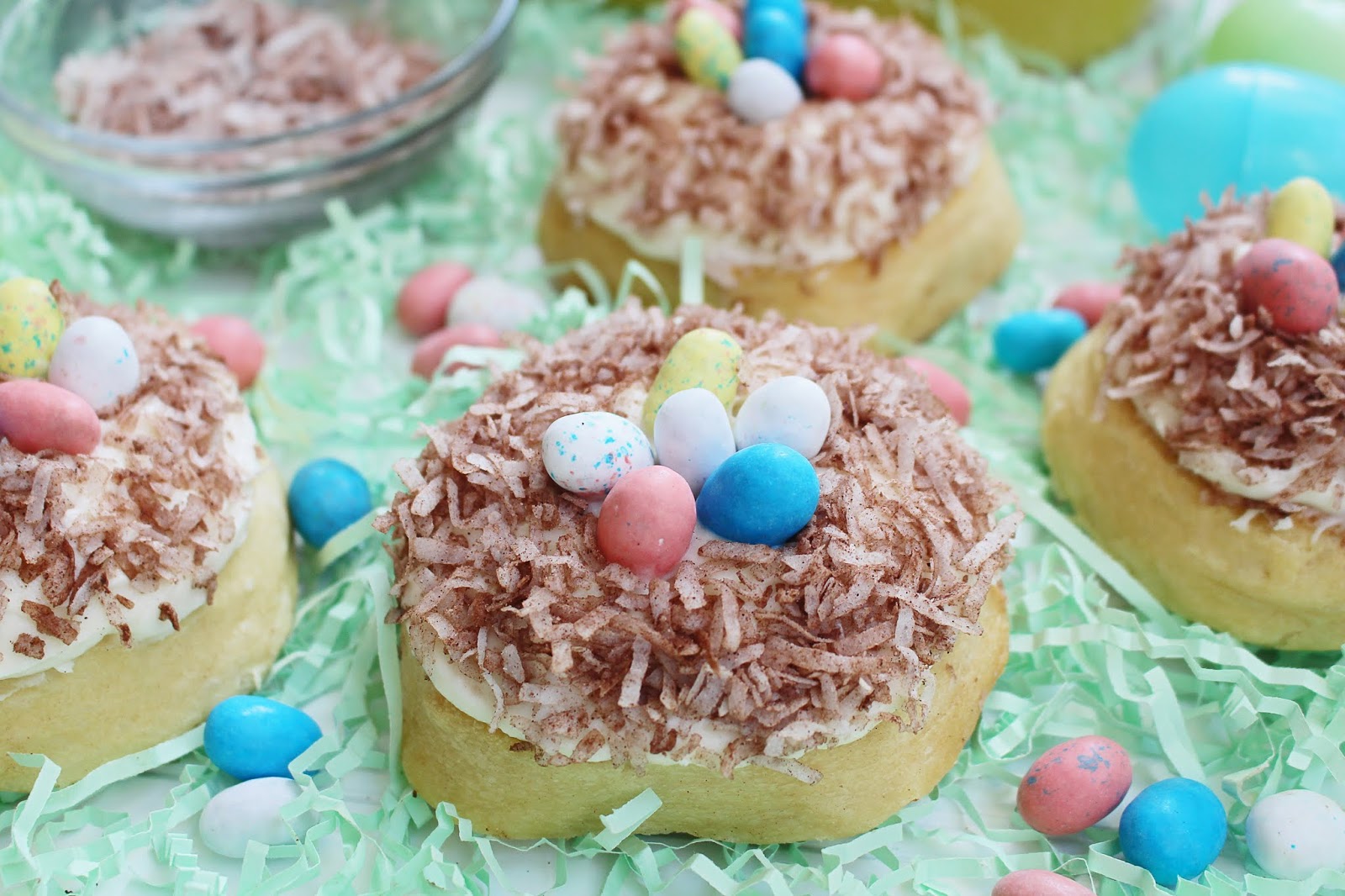 Kylee's Kitchen Easter cinnamon rolls