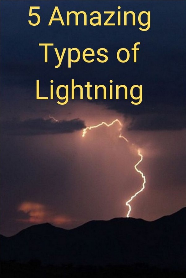 Earth Weather The 5 Amazing Types of Lightning