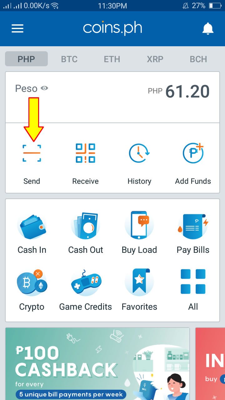 How to Send Money from Coins.ph to GCash Wallet