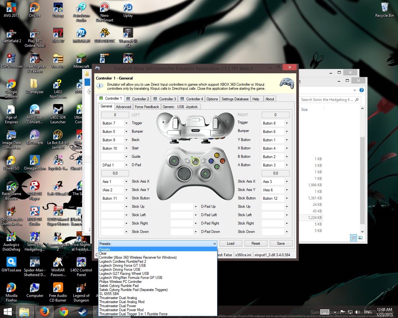 GAMERS IV TEAM How to use x360ce Tutorial