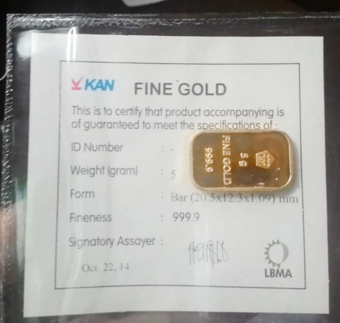 Pengalaman Kurang Mengenakkan Beli Emas Di Pegadaian