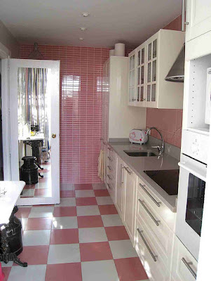 Decoração da Cozinha em cor de rosa