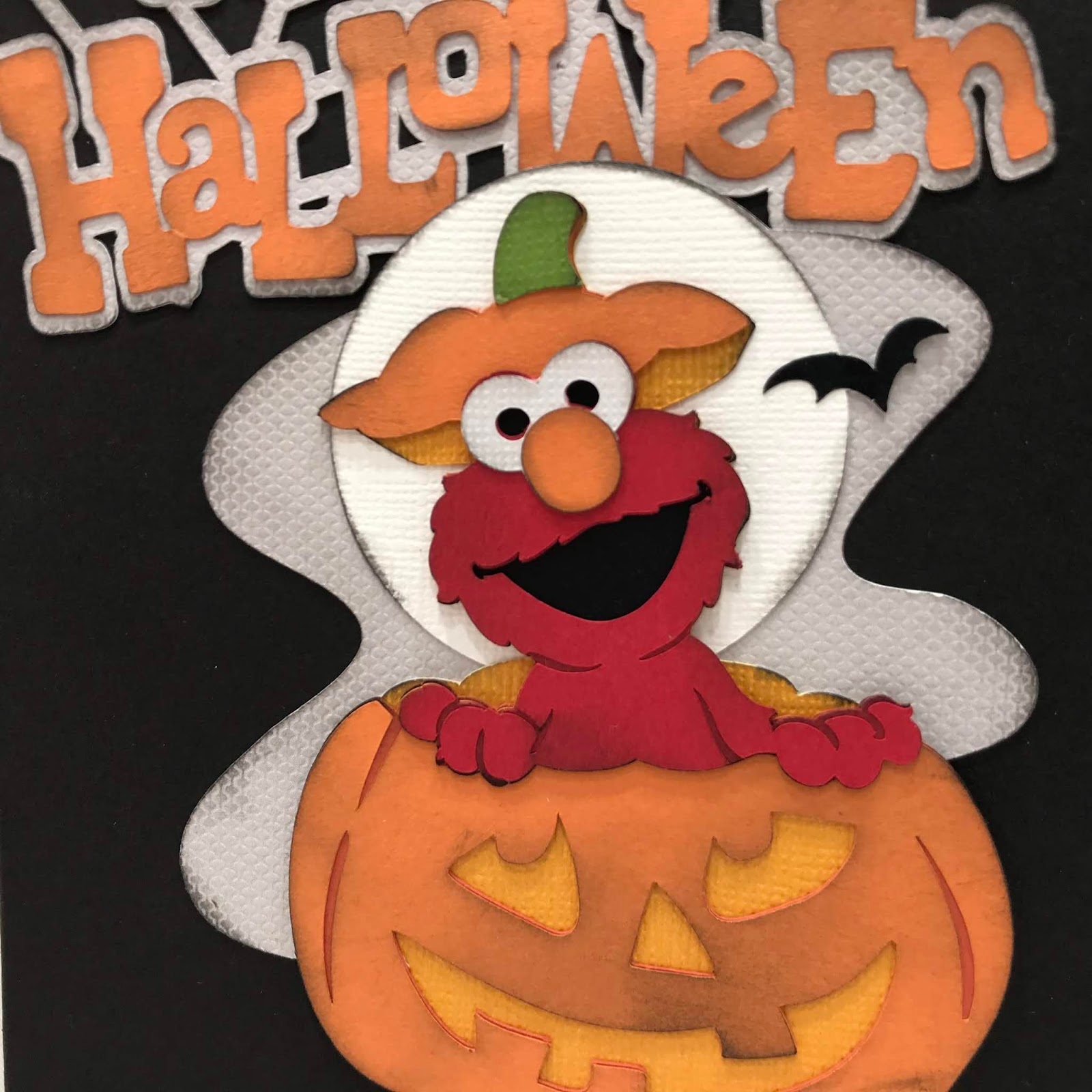Golden Goddess Designs: Elmo's Happy Halloween