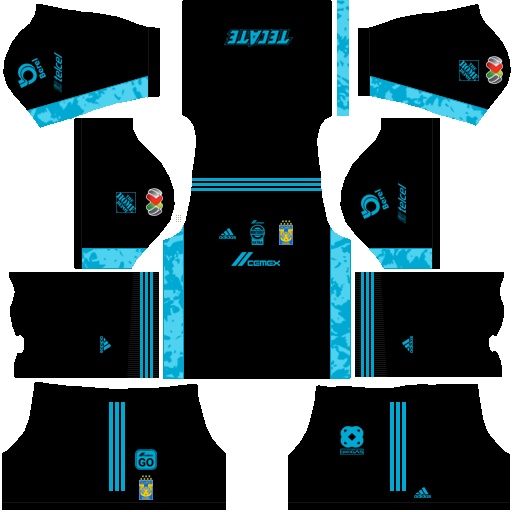 Kits/Uniformes Tigres UANL Liga MX 2020/2021 FTS 15/DLS