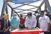 Gubernur Aceh Resmikan Jembatan Bintah Aceh Jaya