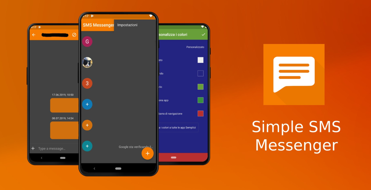 Simple SMS Messenger بديل مناسب لتطبيق الرسائل النصية القصيرة الافتراضي