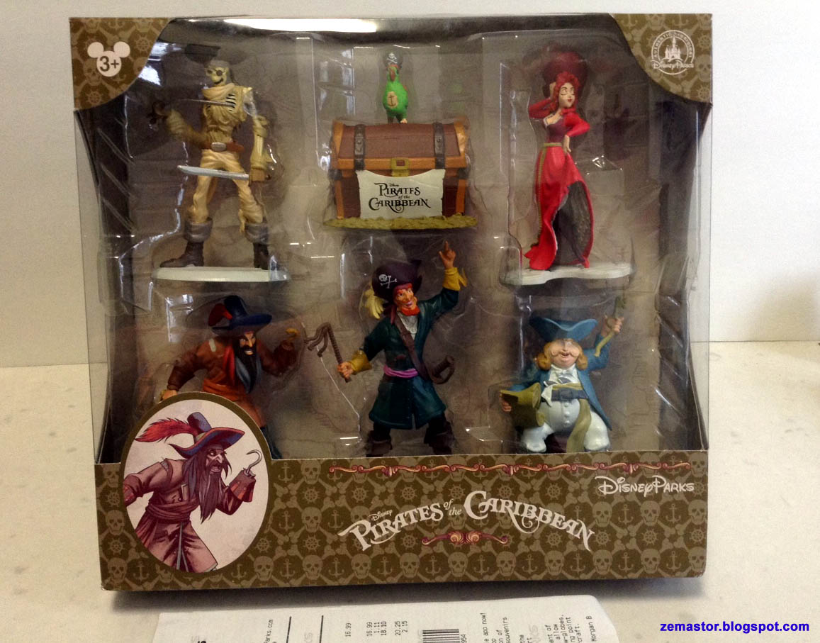 Ze-Mastor's Miniatures, Crafts and Toy Blog: My Disneyland/Disney World  Pirates of the Caribbean memorabilia
