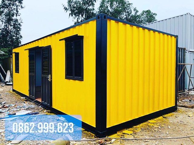 Container làm nhà điều hành dự án công trình xây dựng tại Hà Nội - 1