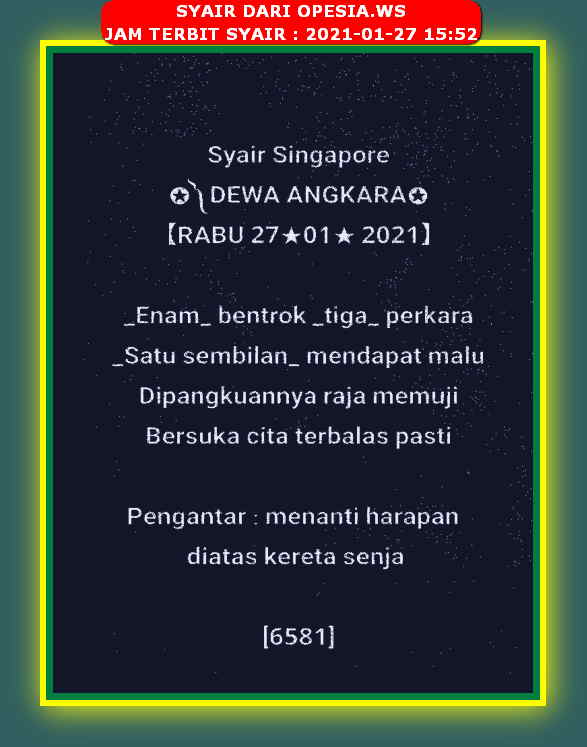 PREDIKSI SGP YOHII