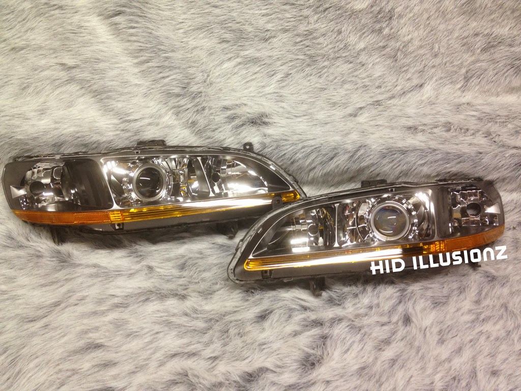 HID ILLUSIONZ Honda Accord RX330 E46R HID Retrofit Projector Headlights