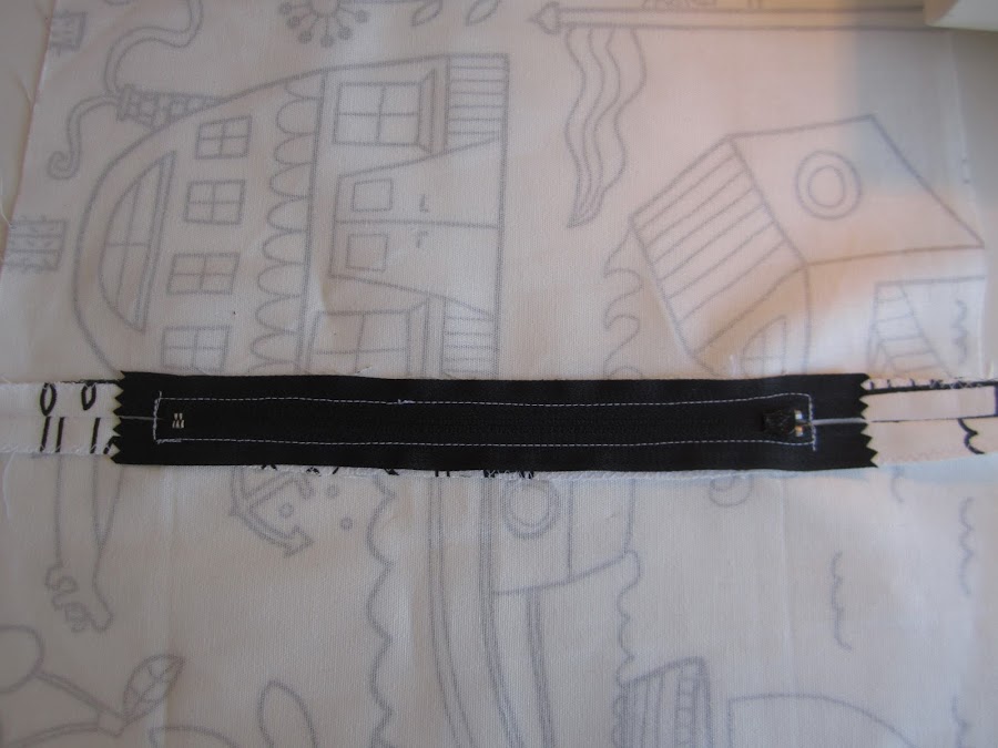 mis nancys, mis peques y yo, tutorial funda de cojin cremallera detras