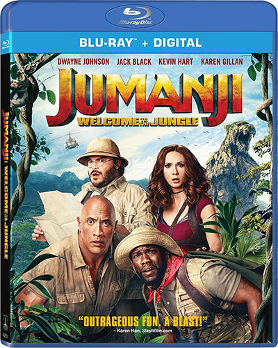 Jumanji: Welcome to the Jungle (2017) 1080p BDRip Dual Audio Latino-Inglés [Subt. Esp] (Aventuras. Fantástico. Comedia)